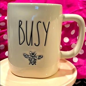 RD Queen Bee 🐝 line “Busy” NEW coffee mug